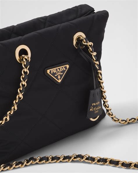 prada rectangular shoulder bag|Prada re nylon tote bag.